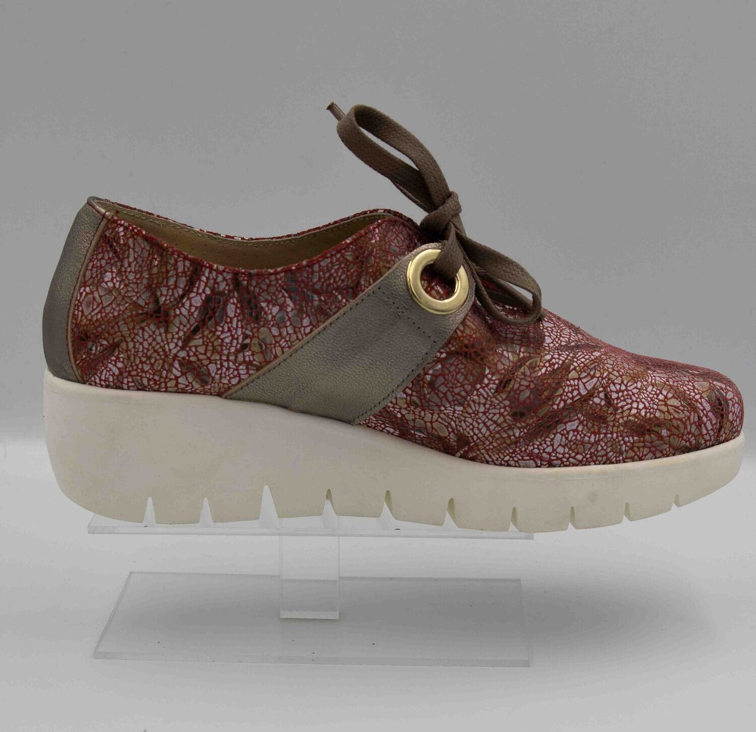 FOLIES :derbies rouge compensé_