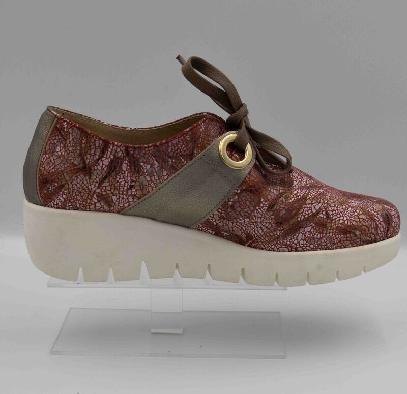 FOLIES :derbies rouge compensé_ FOLIES :derbies rouge compensé_