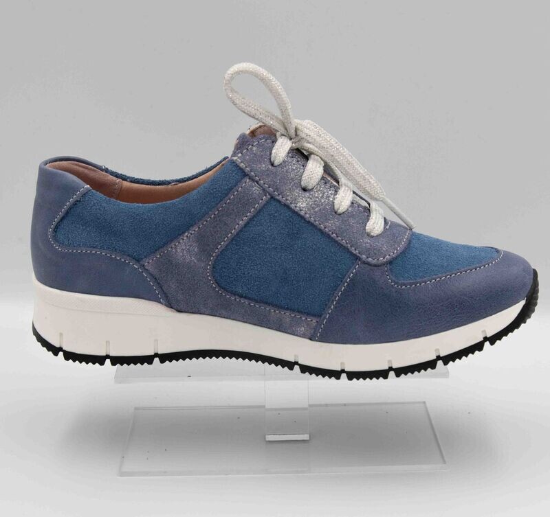 SUAVE  : baskets bleu_