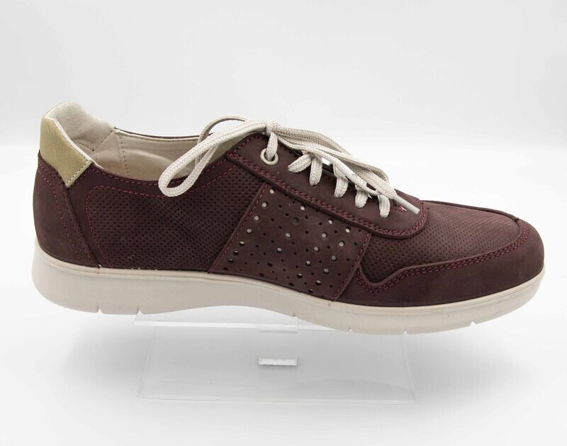 LUISETTI : baskets bordeaux_