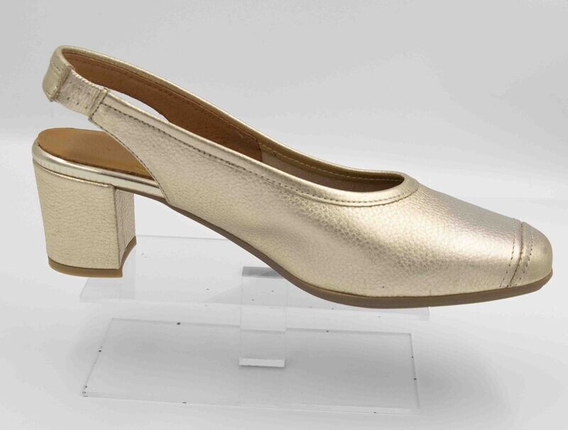 FOLIES : ballerine doré_