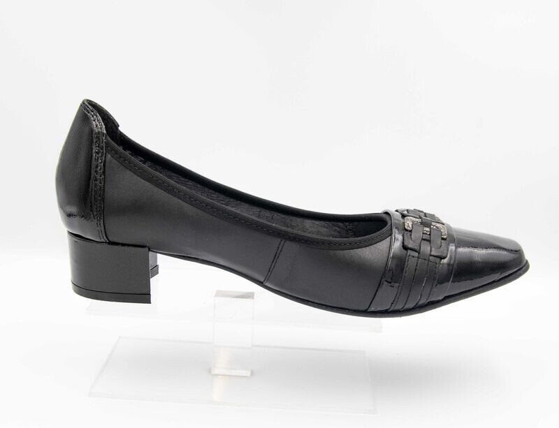 J.METAYER : ballerine talon carré_