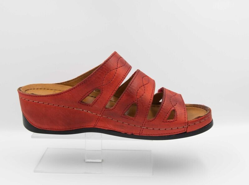 KARYOKA : mules rouge_