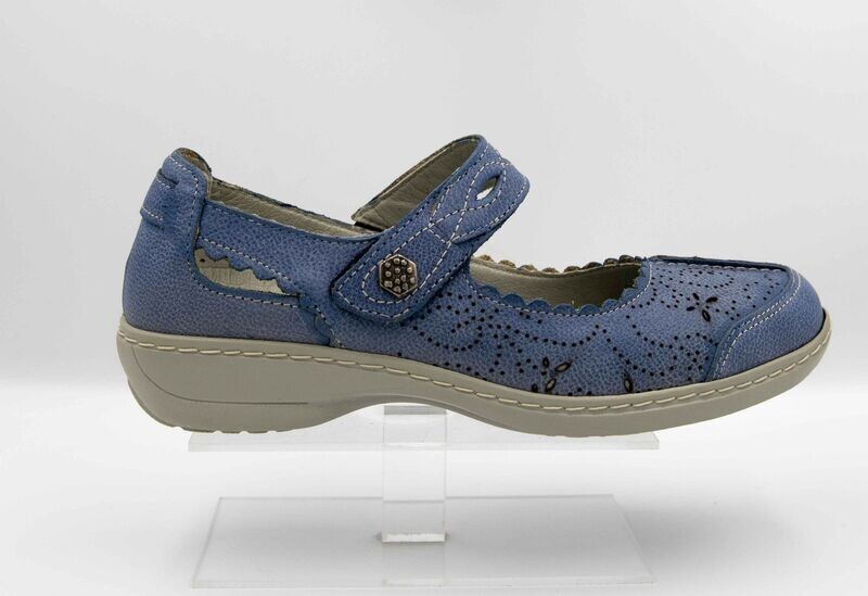ARIMA : ballerines bleu_