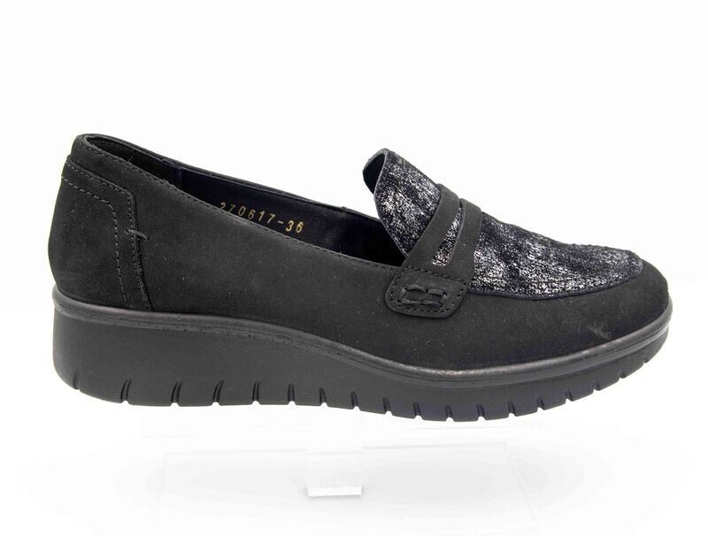 WESTLAND : mocassins noir confort_