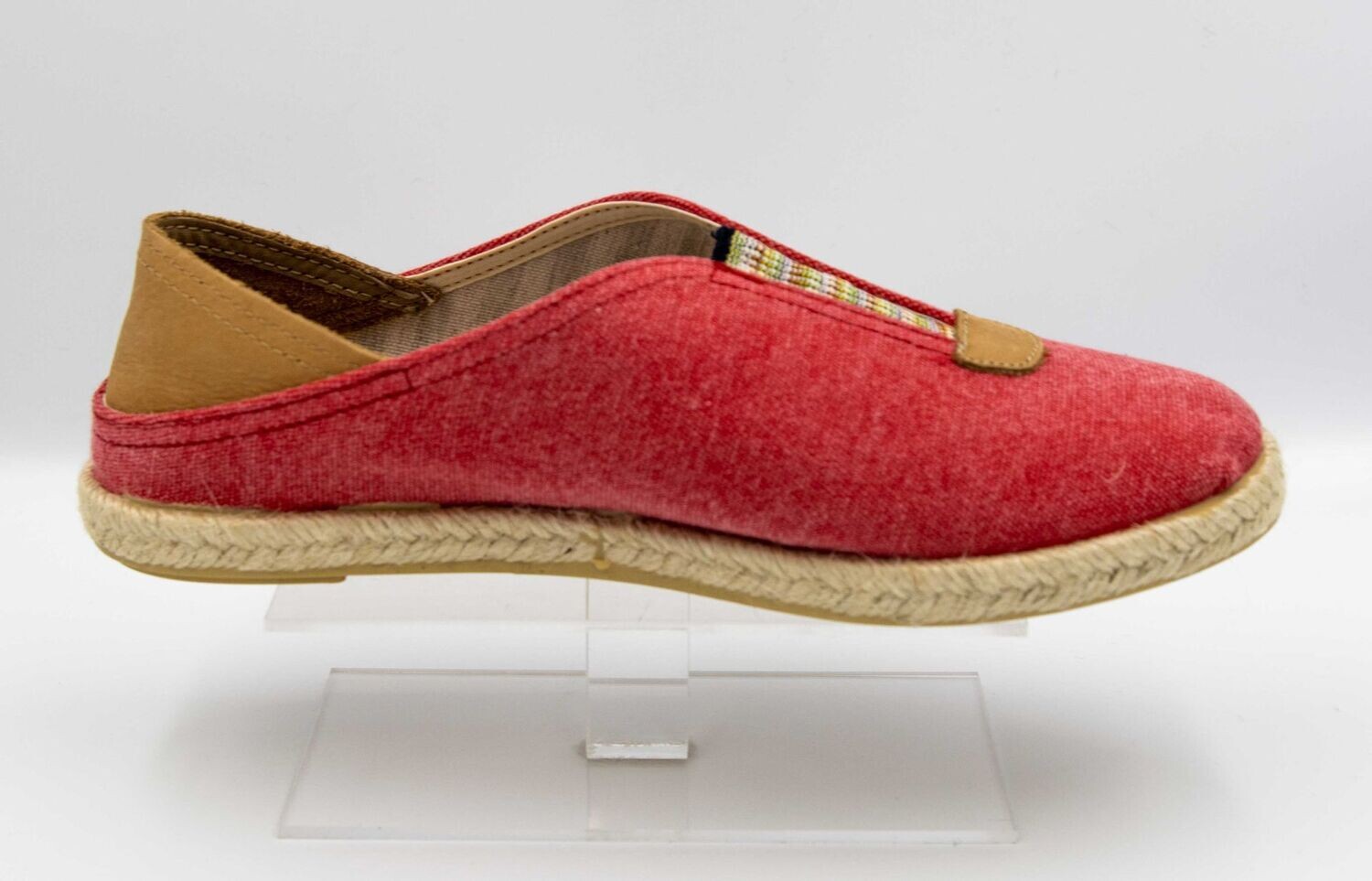 CM MEDITERRANEA : espadrille rouge_
