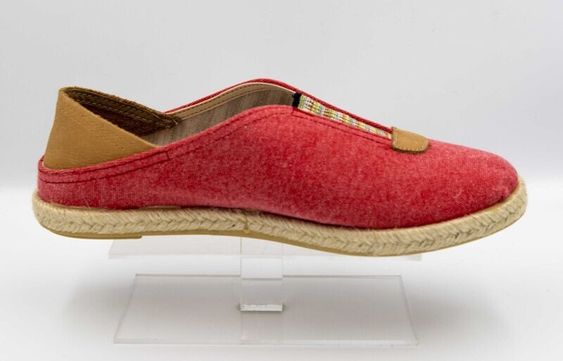 CM MEDITERRANEA : espadrille rouge_