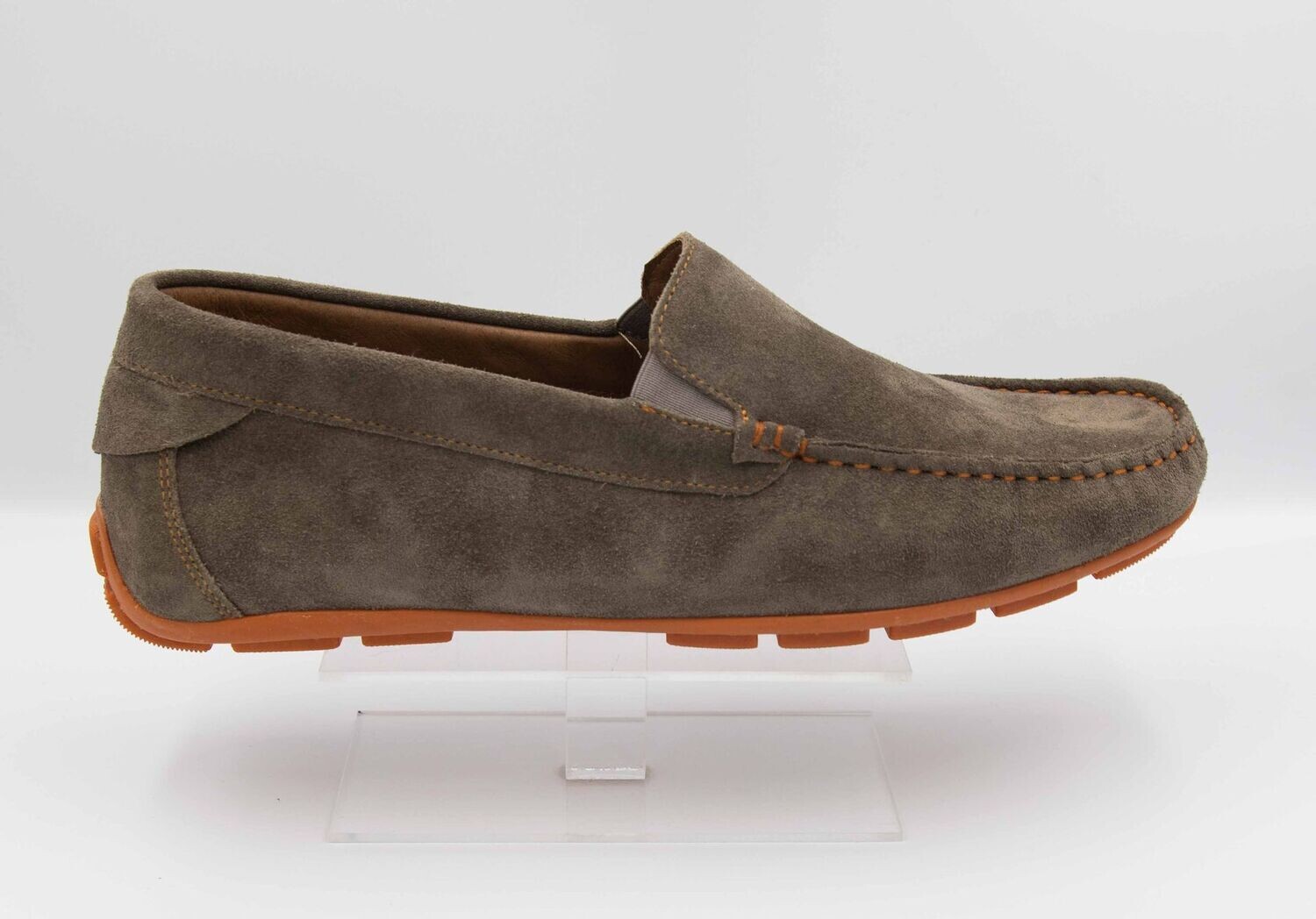 HIPNESS : mocassin taupe orange_