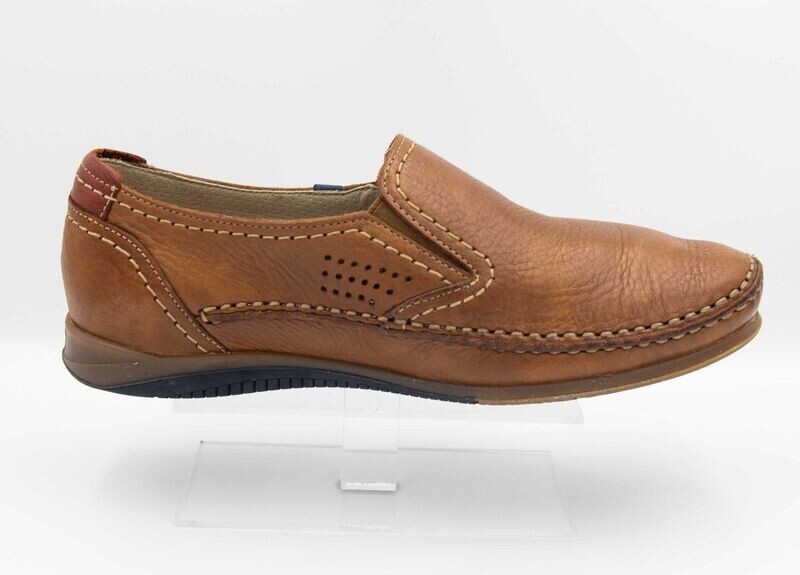 FLUCHOS : mocassin cognac_