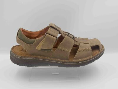 ARID : sandales beige kaki