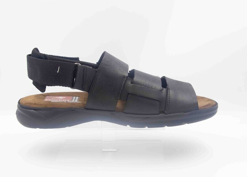 FLUCHOS : sandales noir_