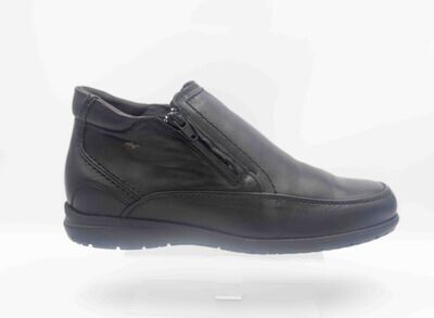 FLUCHOS : boots 2 zips noir