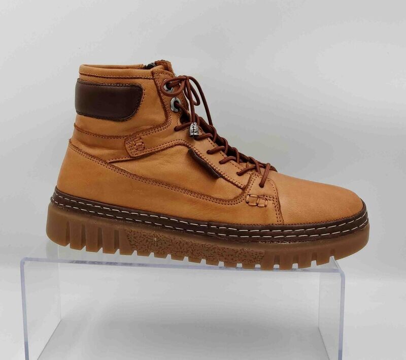 MADORY : Baskets hautes  camel