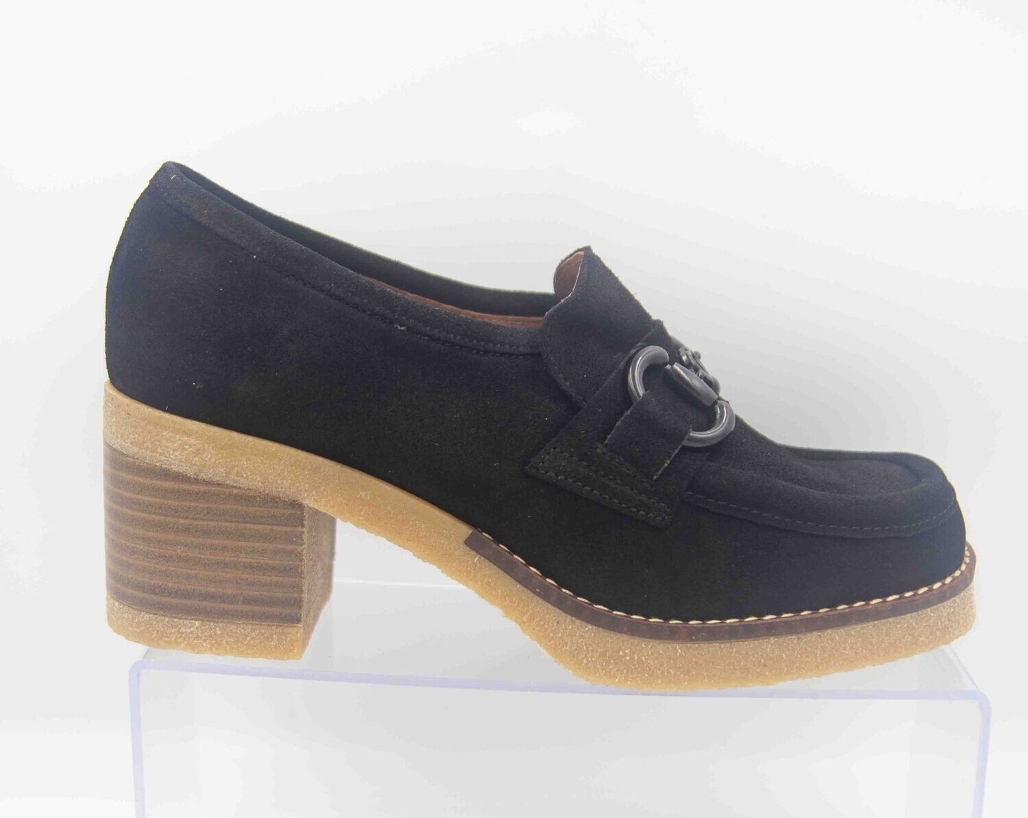 ROCK AND ROSE : Mocassins noir_