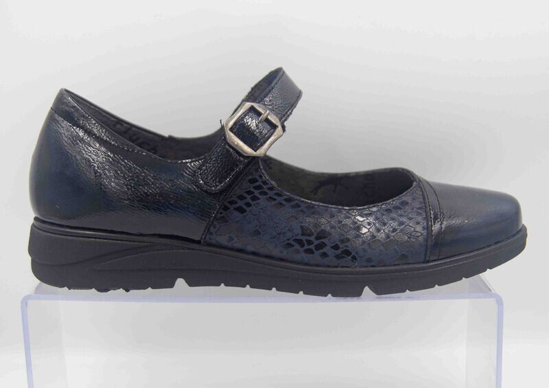 FLUCHOS :  ballerines brides marine_