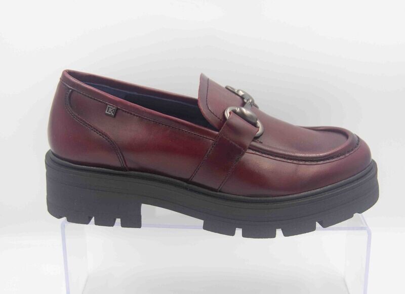 DORKING  : mocassin rouge pivota_