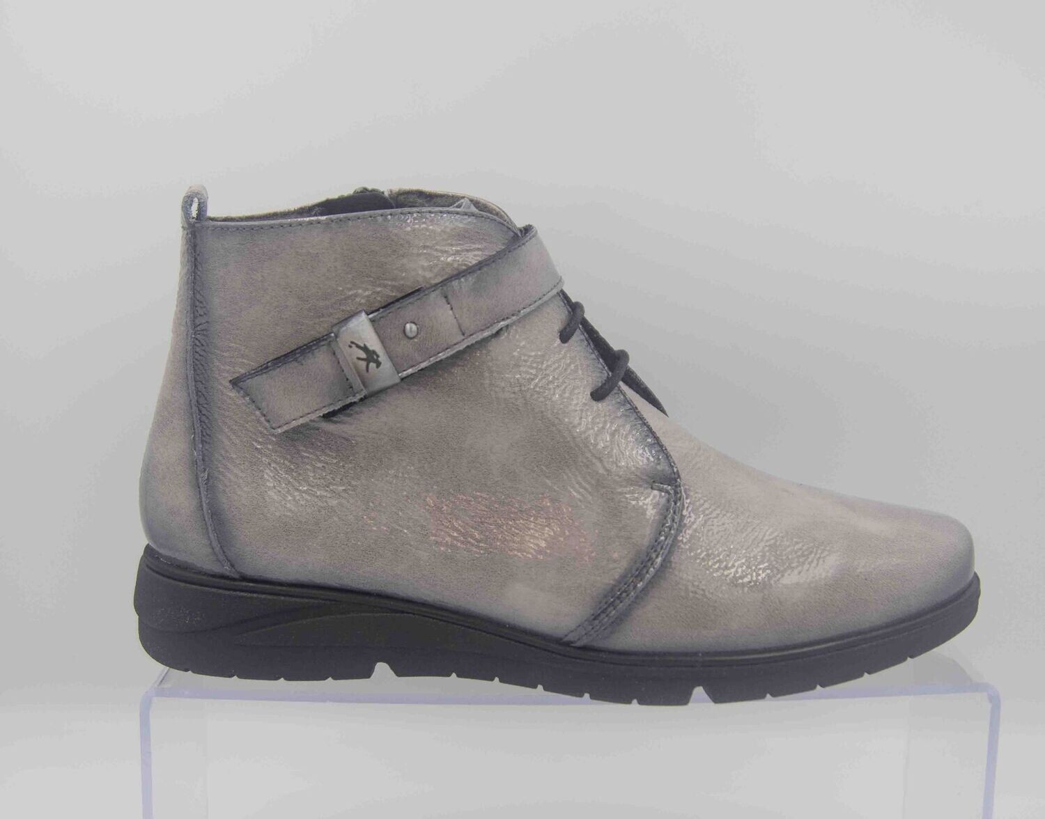 FLUCHOS : bottine basse gris_