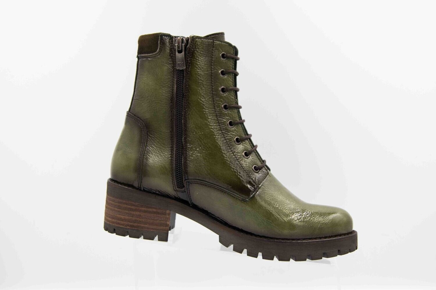 DORKING : boots vernies herbe_