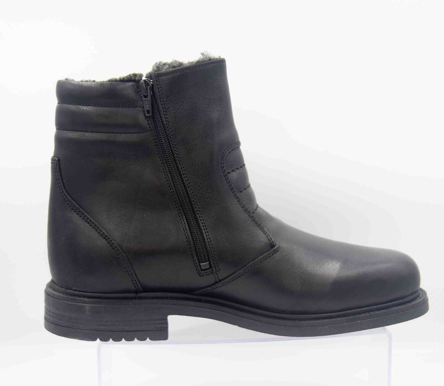 ARIMA :boots fourrées double zip_