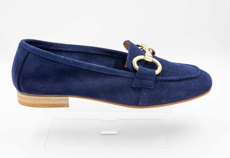 FOLIES : mocassin marine_