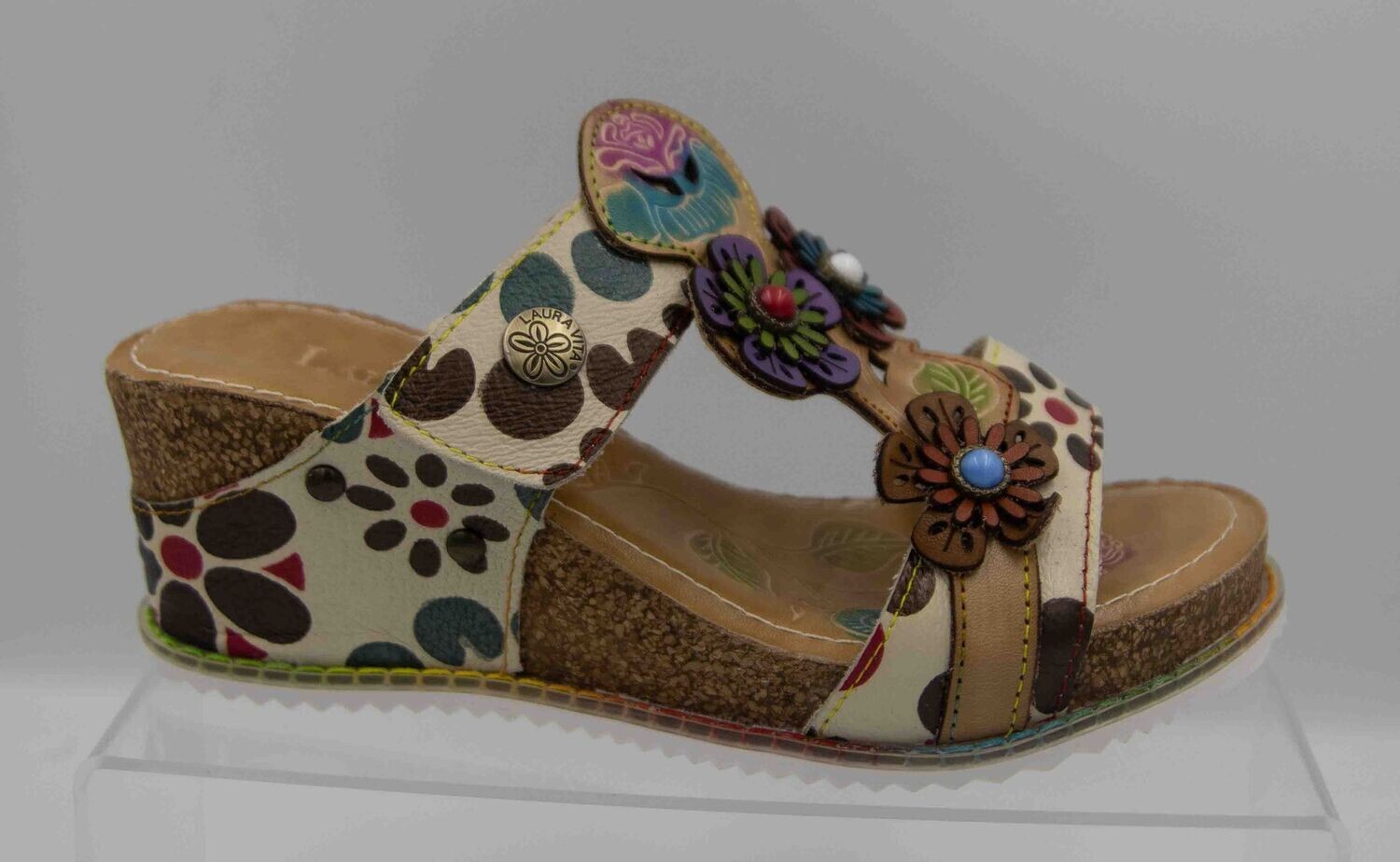 LAURA VITA : mules beige_