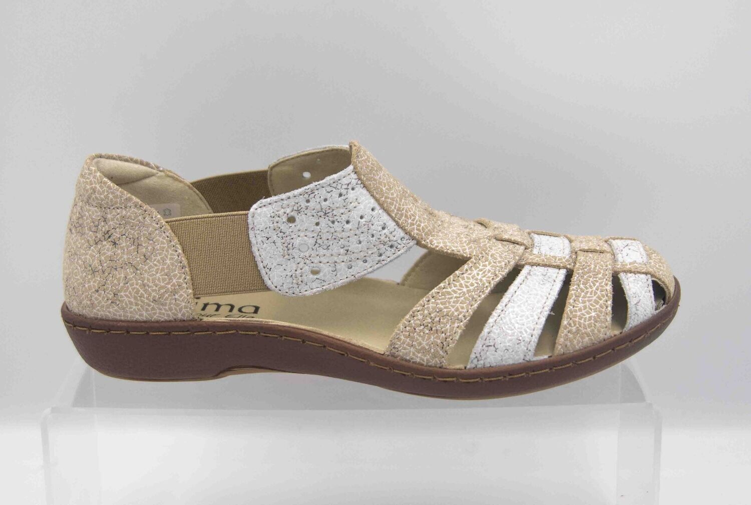 ARIMA: trotteurs aeres beige blanc_
