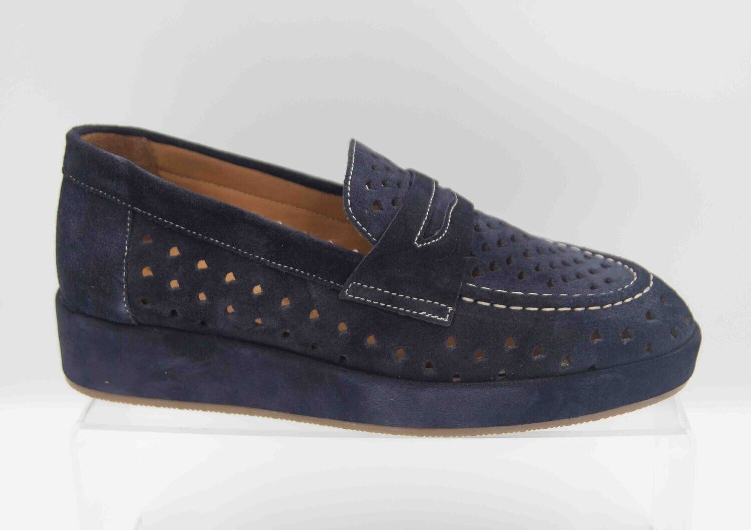 K MARY : mocassins marine golmes_