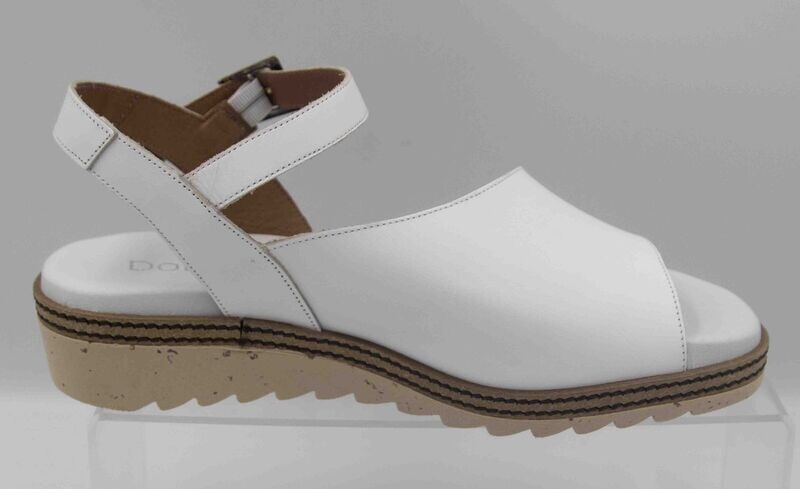 DORKING : nu-pieds blanc_