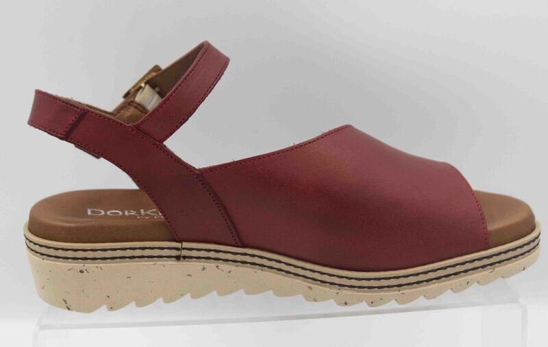 DORKING : nu-pieds rouge_