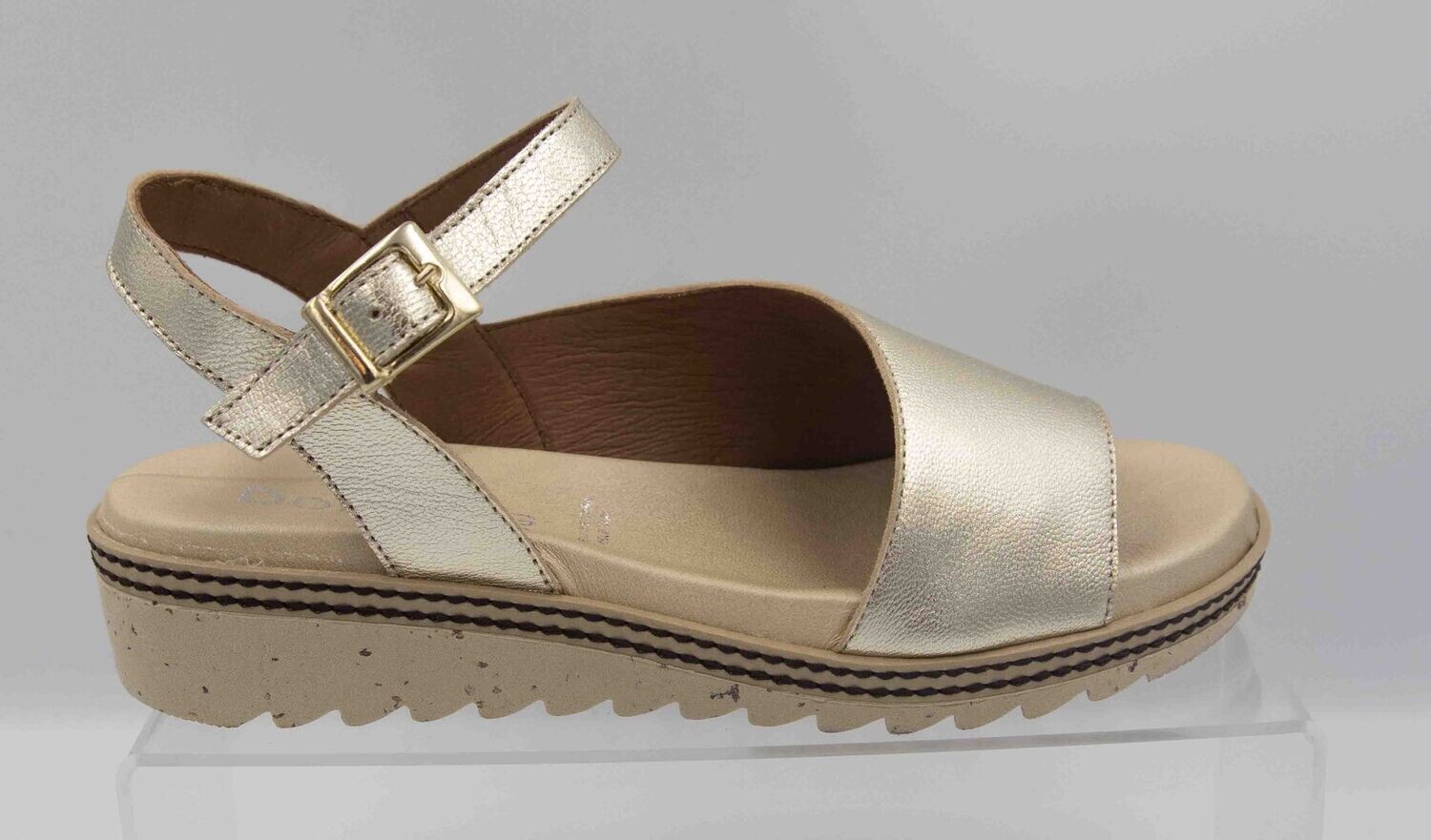DORKING : nu-pieds doré_