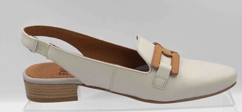 FOLIES : mocassin naturel ouvert_