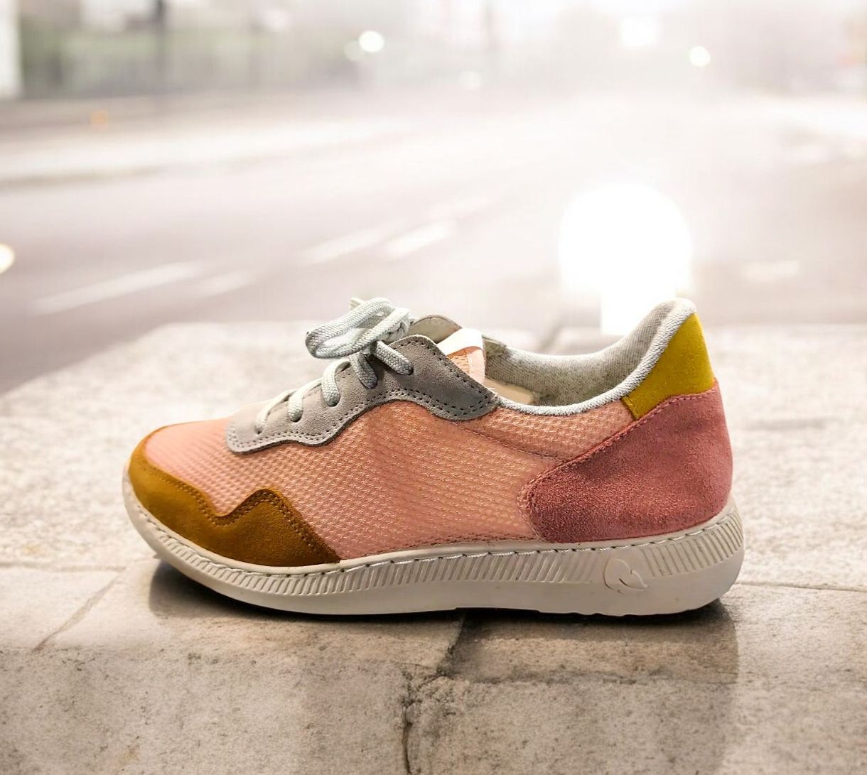PLUMAFLEX : baskets   rose tendance*