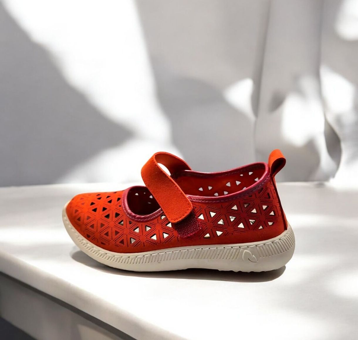 PLUMAFLEX : ballerines rouge_