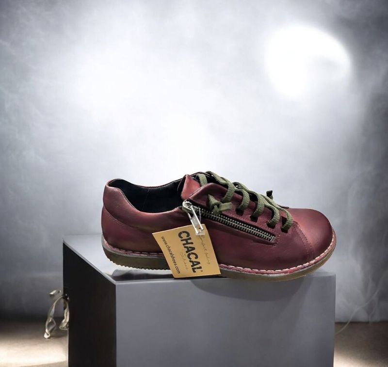 CHACAL: trotteur zip bordeaux