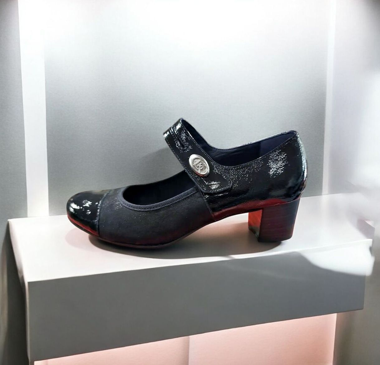 DORKING : escarpins brides noir