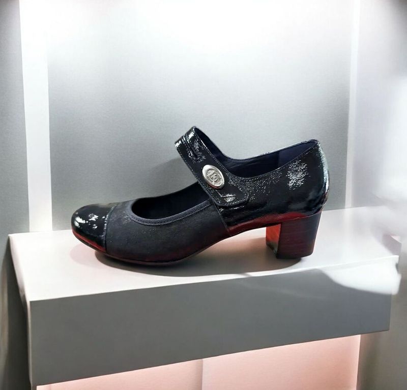 DORKING : escarpins brides noir