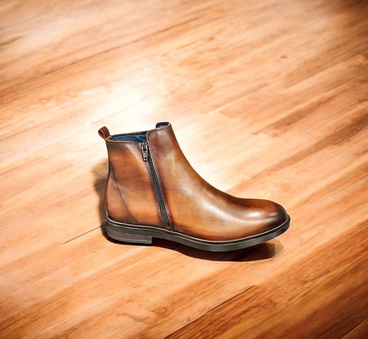 HIPNESS : bottines marron