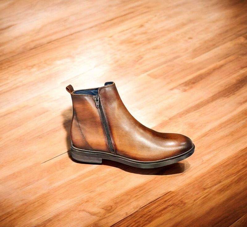 HIPNESS : bottines marron