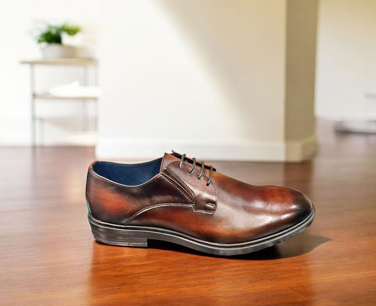 HIPNESS : chaussures costume marron
