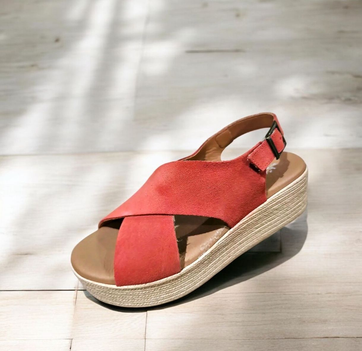 XAPATAN : nu-pieds plateau brique