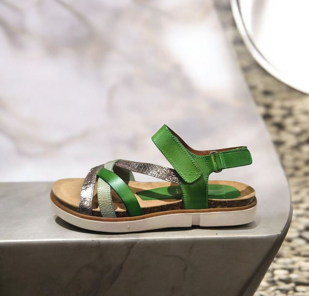 XAPATAN : nu-pieds vert