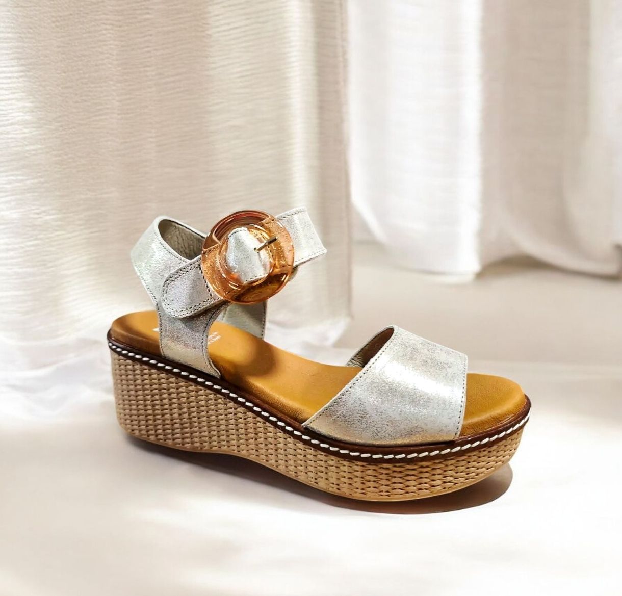 DORKING : nu-pieds tendance irisé