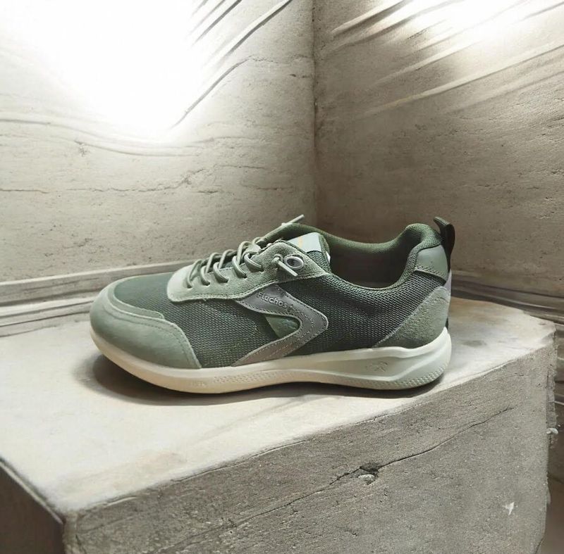 FLUCHOS : basket kaki 2 lacets