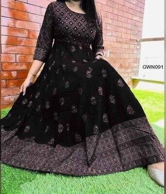 Exclusive designed Gown