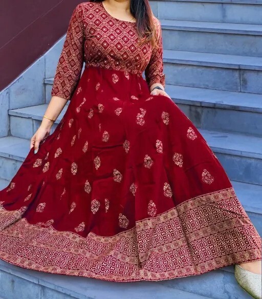 Exclusive designed Red Gown