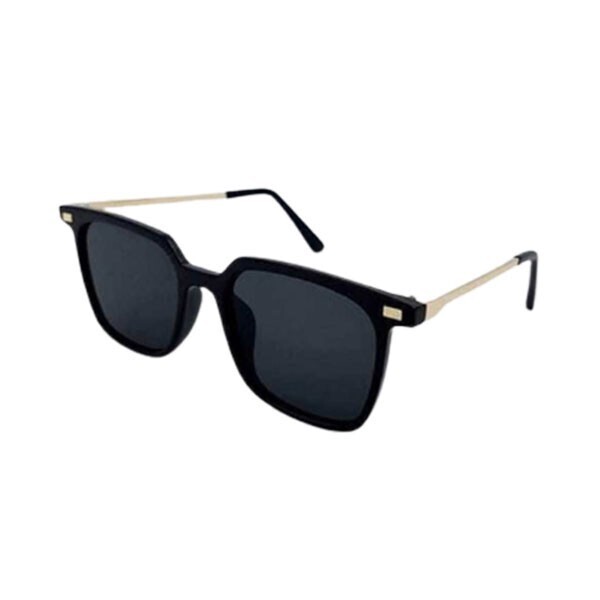 Metal Frame Black Sunglasses for Men