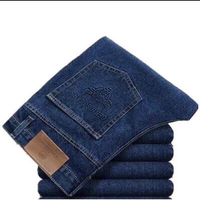 Slim-Fit Stretchable Denim JEANS