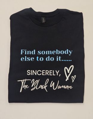 &quot;Find somebody else&quot;