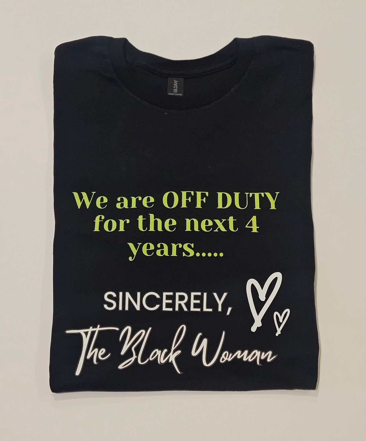 &quot;Off duty&quot;