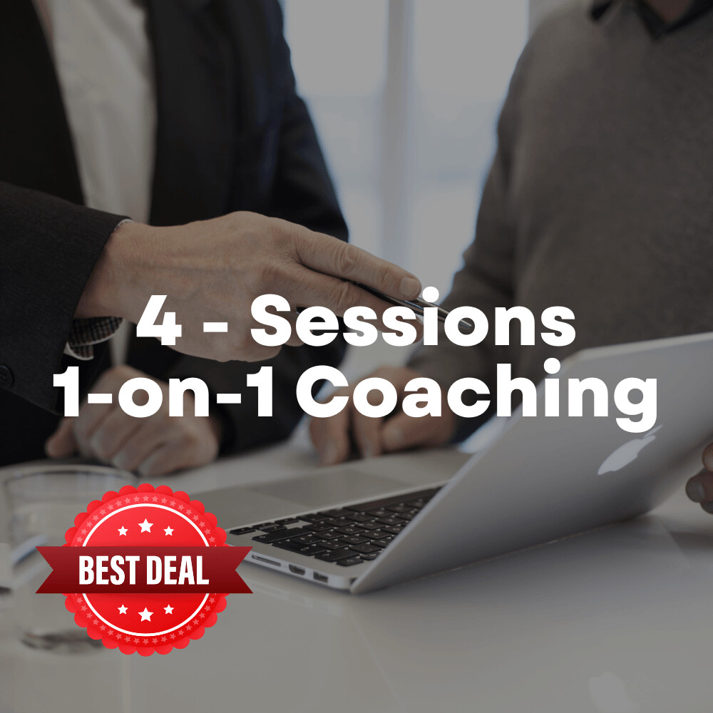 4-Sessions 1-on-1 Coaching